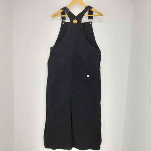 レッドキャップ RED KAP ブラックデニムオーバーオール レディース