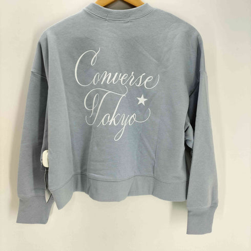 コンバーストウキョウ CONVERSE TOKYO BACK LOGO SHORT SWEAT レディース
