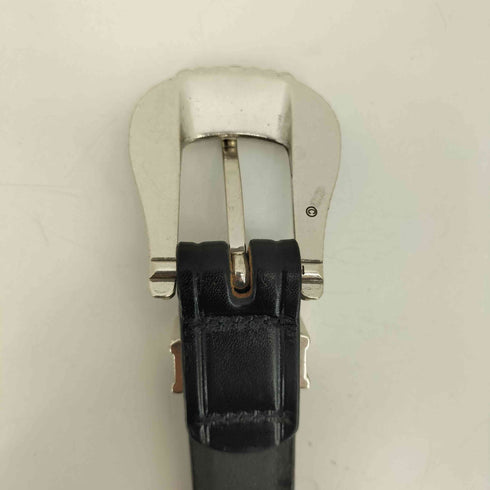トリーレザー TORY LEATHER USA製 3-Piece Silver Buckle Belt メンズ 32