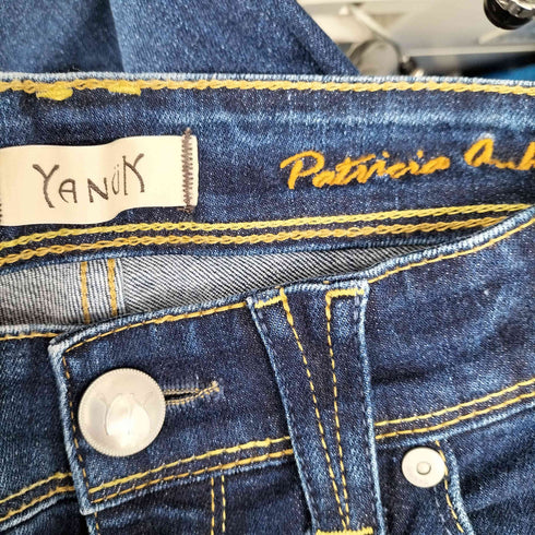 ヤヌーク YANUK カットオフストレッチスキニーデニム レディース US:24