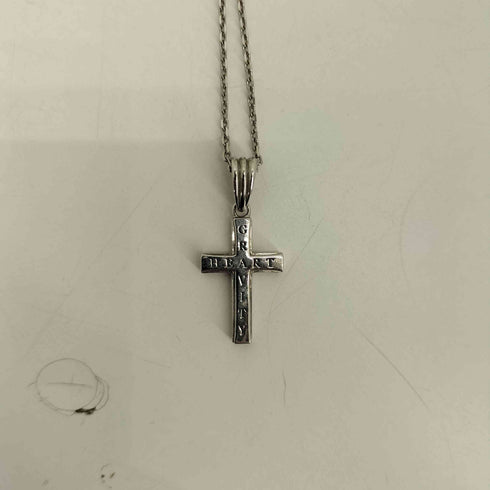 シンパシーオブソウル SYMPATHY OF SOUL SMALL GRAVITY CROSS NECKLACE メンズ