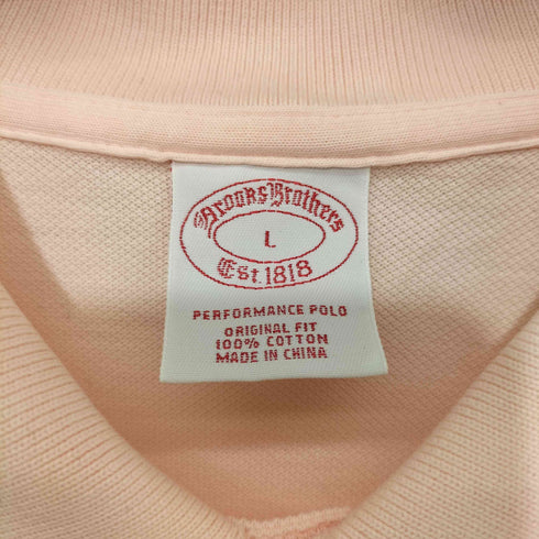 ブルックスブラザーズ BROOKS BROTHERS ロゴ刺繍 S/Sポロシャツ Original Fit メンズ JPN:L