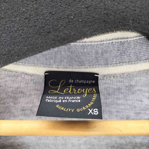 ルトロワ Letroyes フランス製 ウールハイゲージカーディガン レディース import:XS