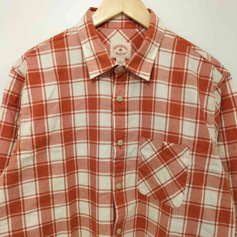 レッドフリースブルックスブラザース Red Fleece Brooks Brothers マドラスチェック L/Sシャツ メンズ JPN:L