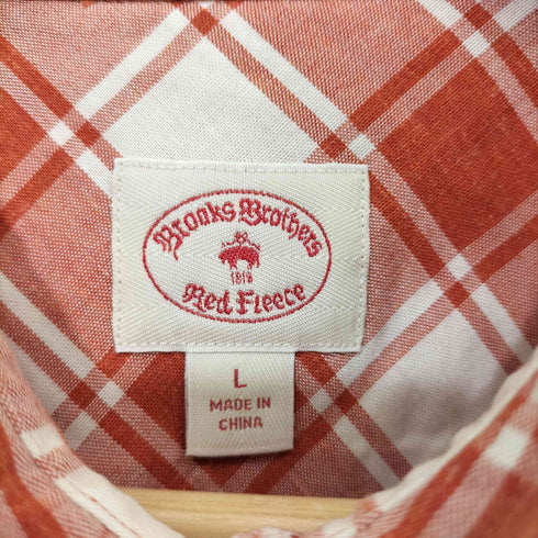 レッドフリースブルックスブラザース Red Fleece Brooks Brothers マドラスチェック L/Sシャツ メンズ JPN:L