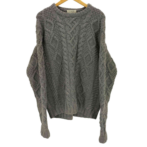 ジェイクルー J.CREW HANDKNIT フィッシャーマンニット メンズ JPN:L
