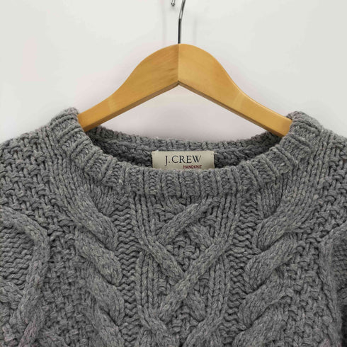 ジェイクルー J.CREW HANDKNIT フィッシャーマンニット メンズ JPN:L