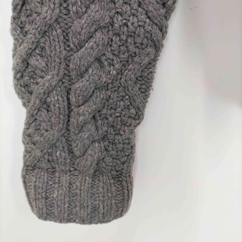 ジェイクルー J.CREW HANDKNIT フィッシャーマンニット メンズ JPN:L