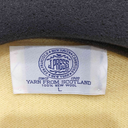 ジェイプレス J.PRESS ウール Vネックニットベスト メンズ JPN:L