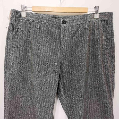アルマーニコレツィオーニ ARMANI COLLEZIONI ヘリンボーン ストレートパンツ メンズ EUR:50