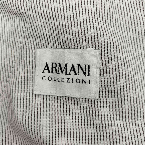 アルマーニコレツィオーニ ARMANI COLLEZIONI ヘリンボーン ストレートパンツ メンズ EUR:50
