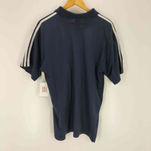 アディダス adidas 90-00s イタリア製 万国旗タグ ロゴ刺繍ポロシャツ メンズ JPN:M