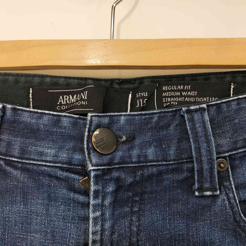 アルマーニコレツィオーニ ARMANI COLLEZIONI J15 Regular Fit 5ポケットデニムパンツ メンズ US:32-33
