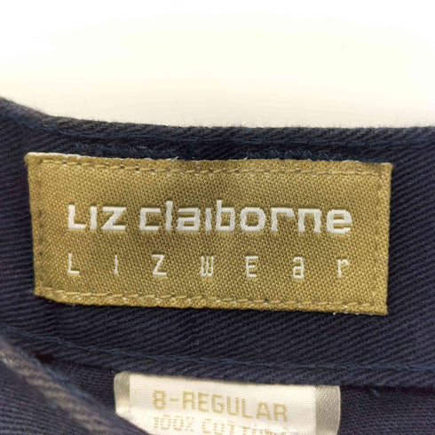 リズ クレイボーン LIZ Claiborne タック テーパード チノパンツ メンズ 8-REGULAR