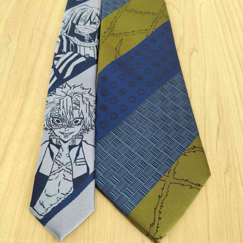 キャラクター刺繍デザインネクタイ メンズ