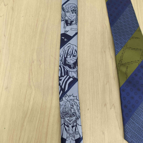 キャラクター刺繍デザインネクタイ メンズ