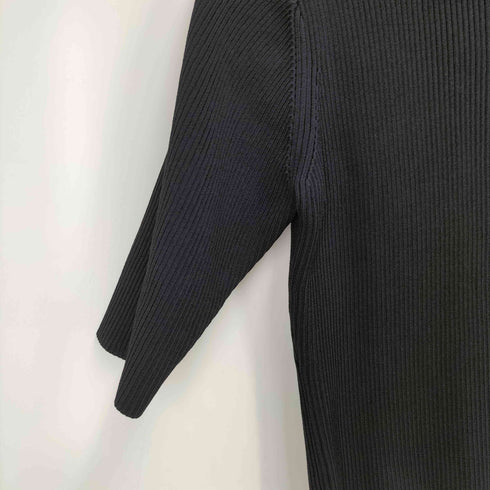 エイチビューティーアンドユースユナイテッドアローズ H BEAUTY & YOUTH UNITED ARROWS 25SS リブジップハーフスリーブカーディガン レディース