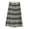 MARCO OF LONDON MADE IN GREAT BRITAIN ウールチェックプリーツラップスカート レディース 12