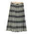 MARCO OF LONDON MADE IN GREAT BRITAIN ウールチェックプリーツラップスカート レディース 12