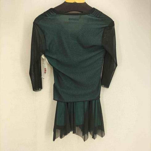 ヴィヴィアンタム VIVIENNE TAM ビジュー フラワー シアー セットアップ レディース