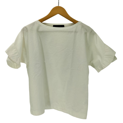 サクラ SACRA PETAL SLEEVE 袖フリルトップス レディース JPN:38