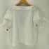 サクラ SACRA PETAL SLEEVE 袖フリルトップス レディース JPN:38