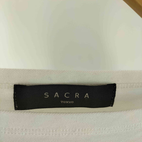 サクラ SACRA PETAL SLEEVE 袖フリルトップス レディース JPN:38