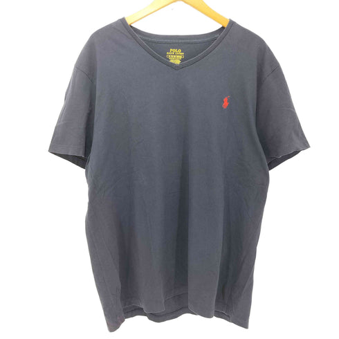 ポロラルフローレン POLO RALPH LAUREN ポニー刺繍 VネックTシャツ メンズ JPN:XL