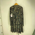 ダイアンフォンファステンバーグ DIANE VON FURSTENBERG 総柄 カシュクール ウールワンピース レディース import:S