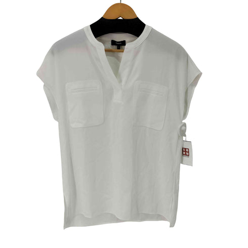 セオリー theory Powder Crepe PKT Popover N パウダークレーププルオーバー レディース JPN:S