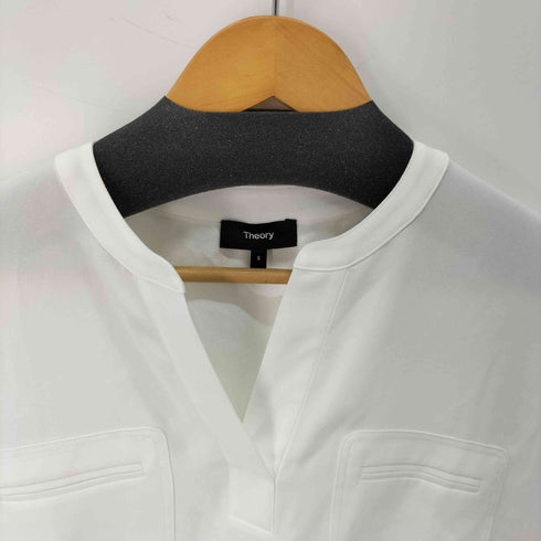 セオリー theory Powder Crepe PKT Popover N パウダークレーププルオーバー レディース JPN:S