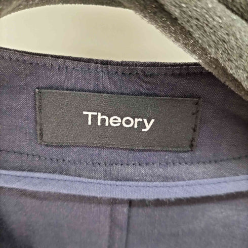 セオリー theory リネンノーカラージャケット レディース 0
