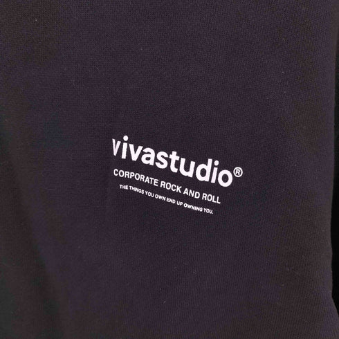 vivastudio ロゴプリント クルーネックスウェット トレーナー street メンズ L