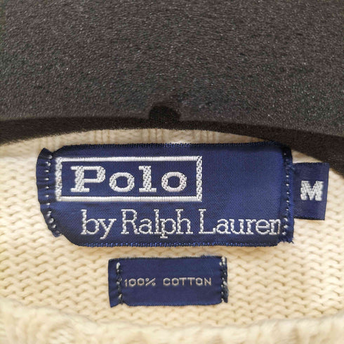 ポロバイラルフローレン Polo by RALPH LAUREN ポニー刺繍 コットン クルーネックニット メンズ JPN:M