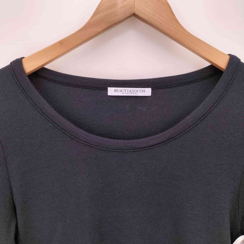 ビューティーアンドユースユナイテッドアローズ BEAUTY & YOUTH UNITED ARROWS 25SS コットンカシミヤ ラウンドネックカットソー レディース FREE