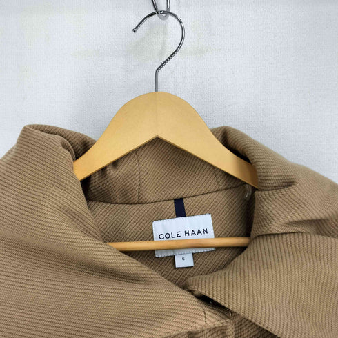 コールハーン COLE HAAN Asymmetric Belted Coat レディース 6