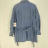 70S HATHAWAY デカ襟 フラップポケット ウエストベルト シャツ ジャケット メンズ import:L