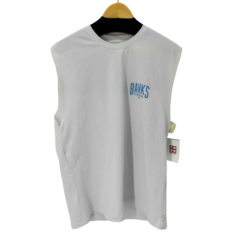 バンクスジャーナル BANKS JOURNAL ロゴプリント タンクトップ メンズ import:L