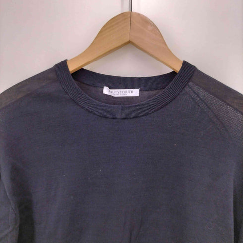 ビューティーアンドユースユナイテッドアローズ BEAUTY & YOUTH UNITED ARROWS コットンプレーンクルーネック ニットプルオーバー レディース FREE