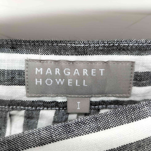 マーガレットハウエル MARGARET HOWELL ストライプリネンスカート レディース 1