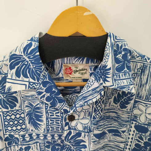 ハワイアンオリジナル The Hawaiian Original ハワイ製 コットン アロハシャツ メンズ import:L