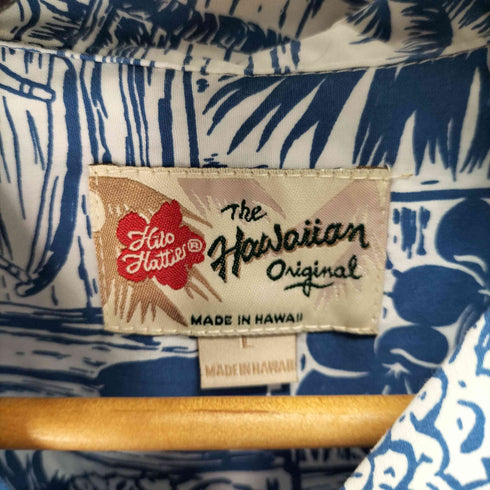 ハワイアンオリジナル The Hawaiian Original ハワイ製 コットン アロハシャツ メンズ import:L