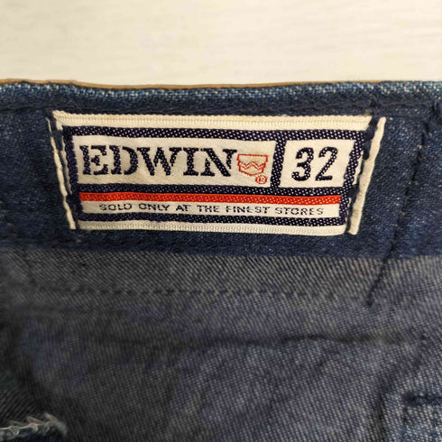 エドウィン EDWIN フロントポケット ダメージタタキ ブーツカット ジップフライ デニムパンツ メンズ 32