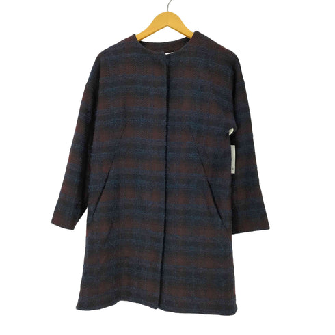 エッフェビームス EFFE BEAMS ノーカラーツイードコート レディース JPN:38