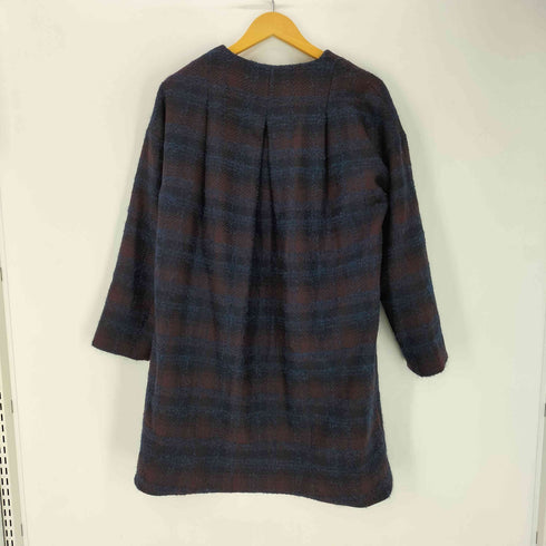 エッフェビームス EFFE BEAMS ノーカラーツイードコート レディース JPN:38