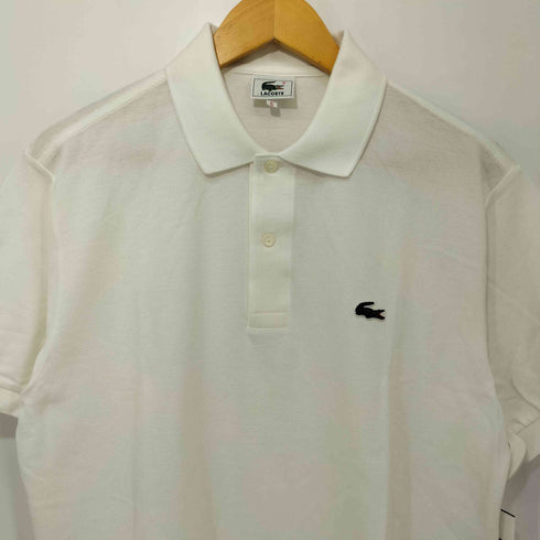 ラコステ LACOSTE ワンポイントロゴ 鹿の子 S/Sポロシャツ メンズ JPN:5