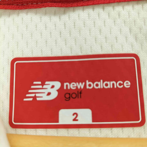 ニューバランス NEW BALANCE GOLF ロゴプリント フルジップパーカー ダブルジップ メンズ JPN:2