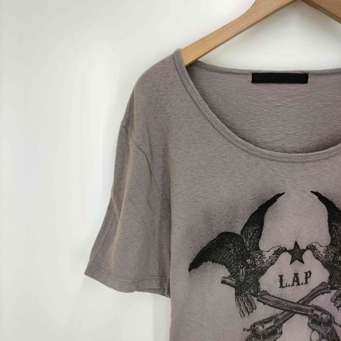 ロアー roar Y2K イーグル ピストル プリントTシャツ メンズ JPN:4