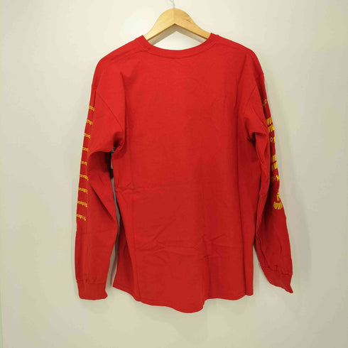 WORLD DOWNFALL グラインドコア アートワーク プリント L/S クルーネック Tシャツ メンズ import:L