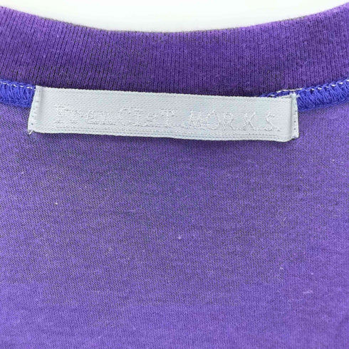 フランシストモークス FranCist MOR.K.S Y2K 髑髏 スカル ラインストーン VネックTシャツ メンズ JPN:4